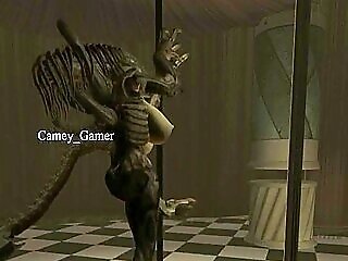 Xenomorph Alien Female Dance (skyrim) Predator Alien Hybrid Brief