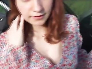Took Pretty Teenager In A Middle Of Nowhere And Fucked Her Hard In A Car