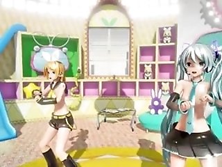 Mmd Miku And Rin